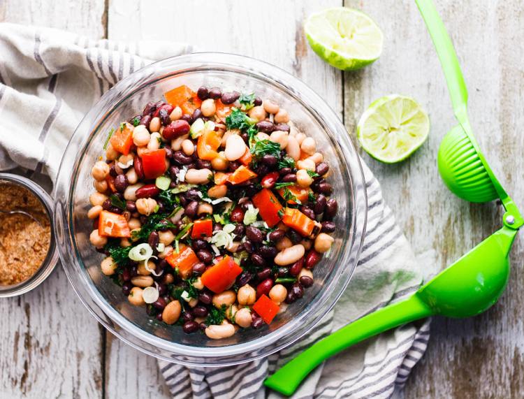 fazuľa-recept-jednoduchý-šalát-fazuľový-mix