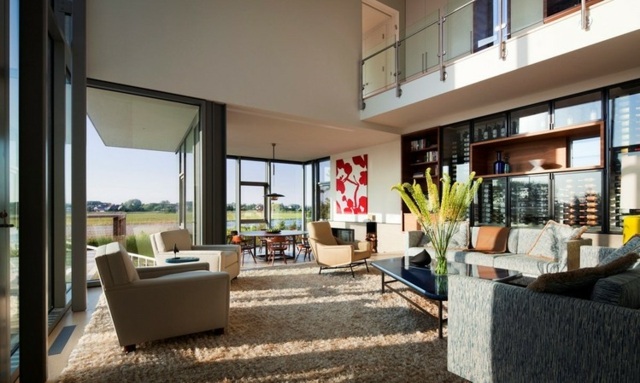 Dom prízemie priestor distribúcia obývacia izba nápady bývania Rozdelenie priestoru nápady na bývanie v obývačke 140 príkladov obrázkov