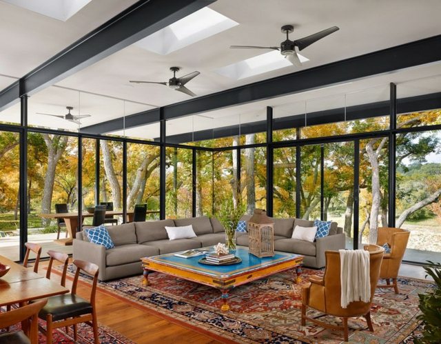 Obývacia izba exotická dekorácia Čalúnenie nábytku Kilim exotická dekorácia kilim nábytok čalúnenie prírodné materiály