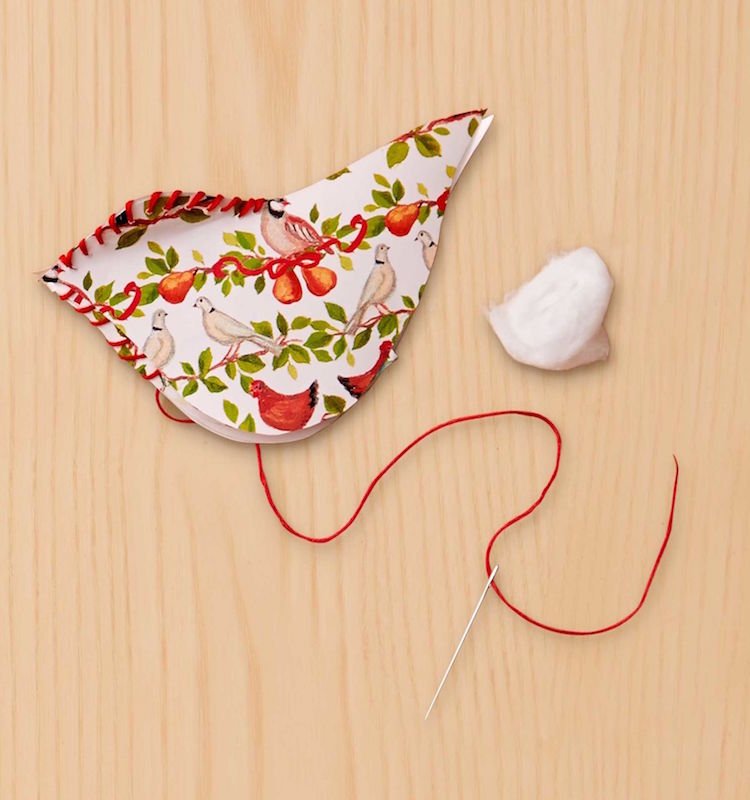 drotárstvo-nápady-vianočné-drotárstvo-deti-vianočné dekorácie-urob si sám-vtáčik