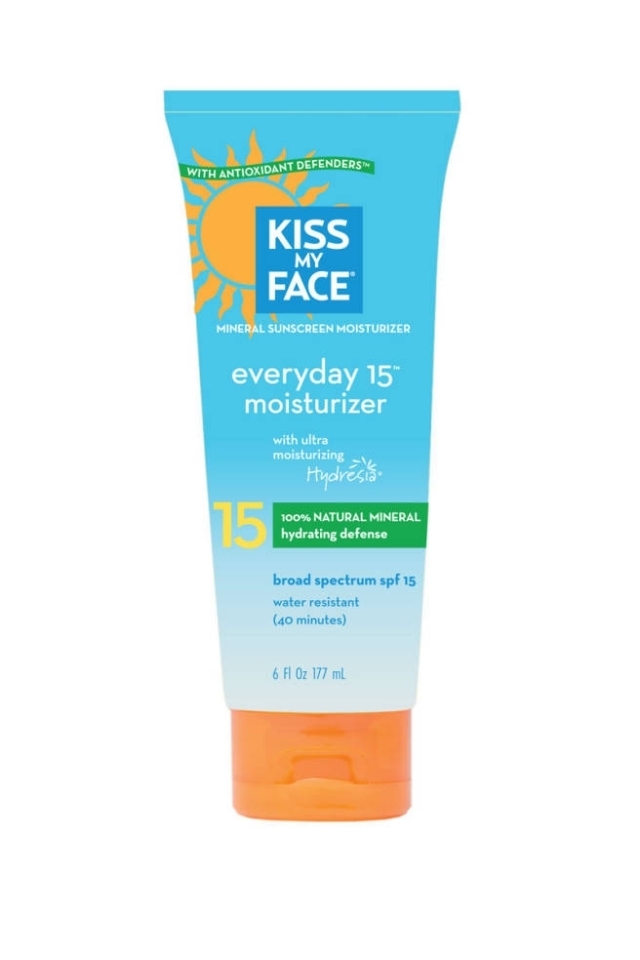 ochrana pred slnkom pre denné potreby SPF-15-Kiss-My-Face-minerálny hydratačný krém