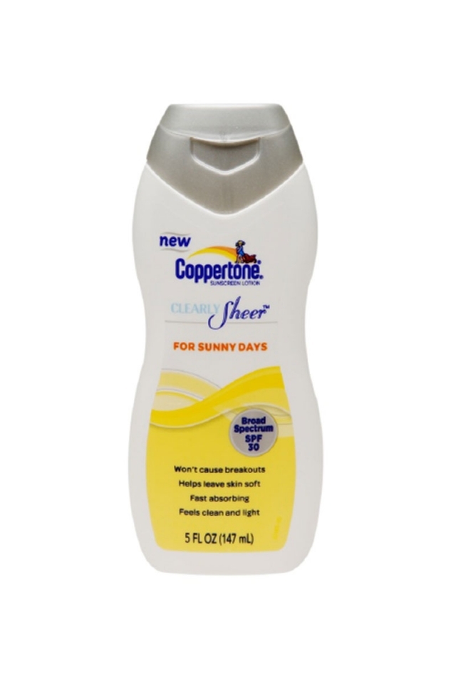 Coppertone-Clearly-Sheer-Sunny-Face-Lotion-SPF-30-strong-fresh-citrón-vôňa