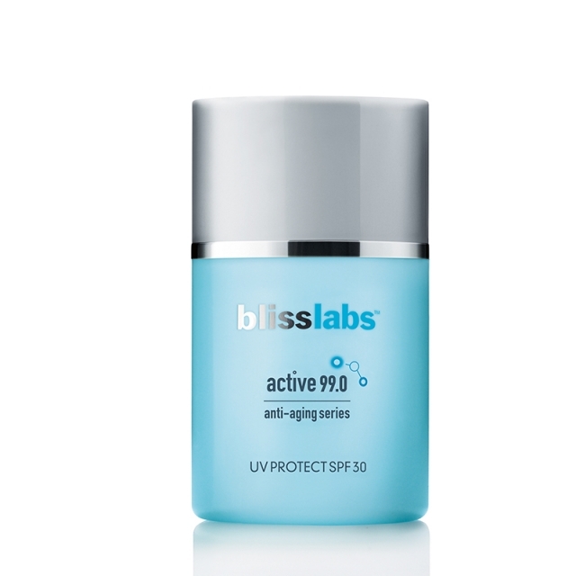 Letný opaľovací krém proti starnutiu-bliss-labs-active-99.0-UV-ochrana-SPF-30