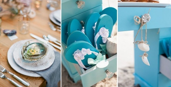 nápady-ozdoba-pláž-svadobná-party-svadba-žabky-dekorácia-mušle