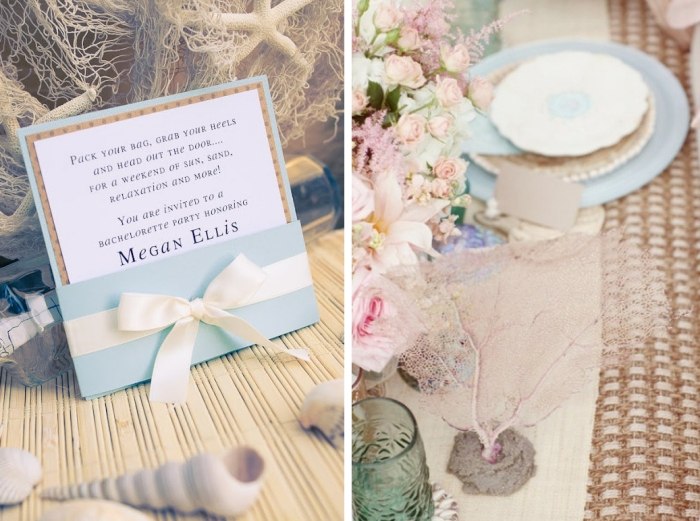 Plážovo-svadobná-svadobná sprcha-miesto-karty-modro-biele-riady-obrus-kárované