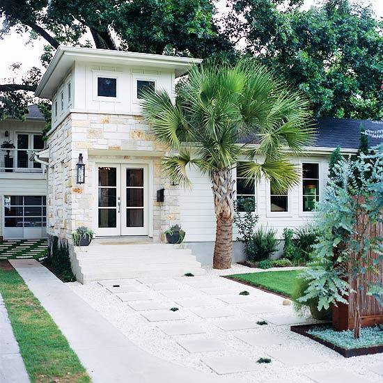 nápady záhradný dizajn záhradný dvor exotické palmy nápady záhradný dizajn na záhradnom nádvorí exotické palmy