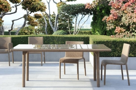 nápady návrhy záhradných stolov ratanová hnedá nápady na návrhy záhradných stolov ratanová hnedá