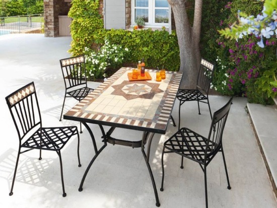 nápady modely záhradných stolov mozaika nápady na modely záhradných stolov mozaika