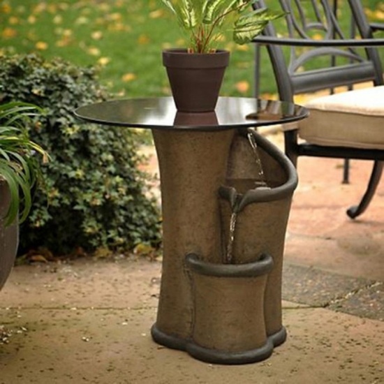 nápady na modely záhradných stolov fontána nápady záhradný stôl modely fontána