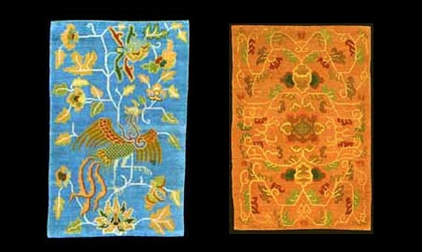 Jemné tibetské koberce Nekonečná koberec Spoločnosť Kolekcia Lhasa Ručne všívané jemné tibetské koberce