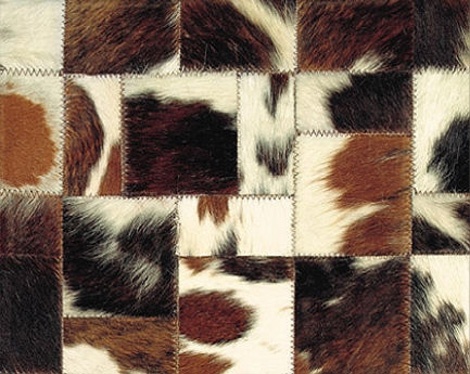 Koberček Animal Skinny Shaggy Limited Edition Hovädzí koberec zo zvieracej kože
