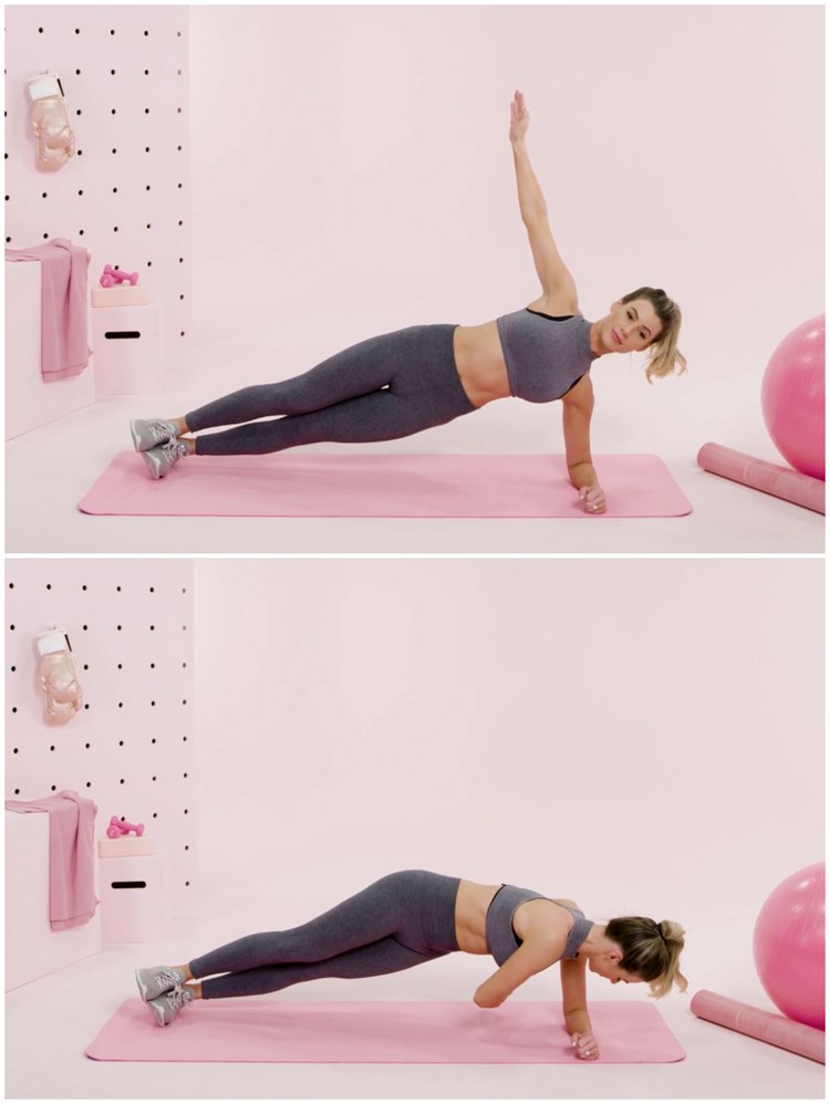 Variácia bočnej dosky s pootočením