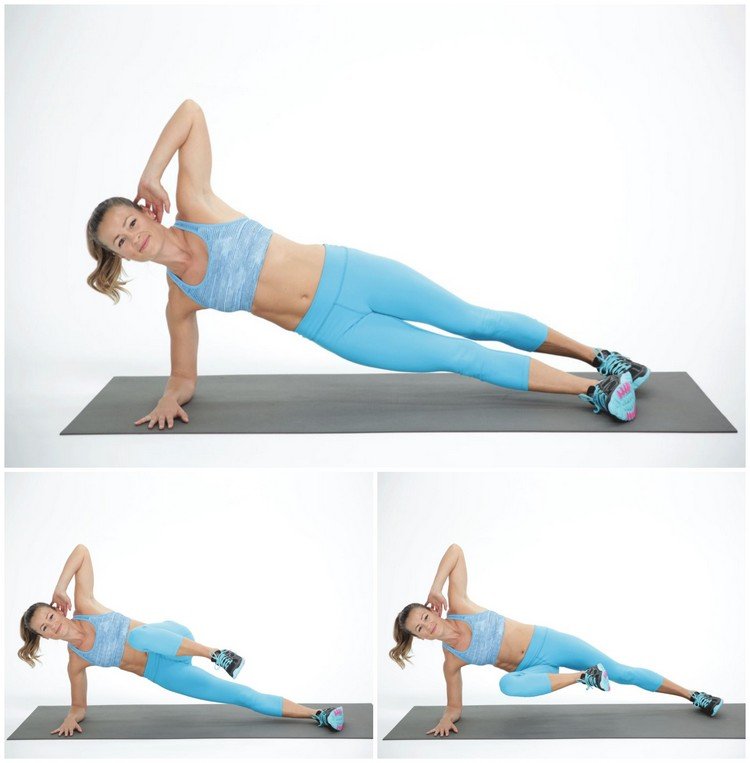 Vykonanie marcového cvičenia Side Plank