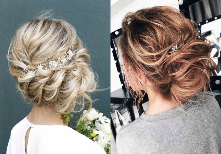 Myšlienky kadernícke trendy svadobný účes