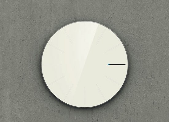 Povinné minimalistické nástenné hodiny sú okrúhleho tvaru Povinné dizajnové nástenné hodiny minimalistické okrúhle