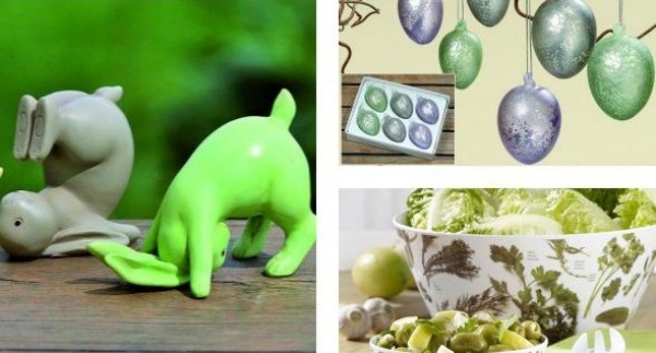 dekoračný príbeh symbolov vajíčok veľkonočného zajačika