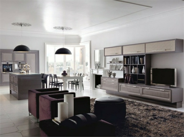 šedo-fialová-kuchyňa-dizajn-martini-mobili