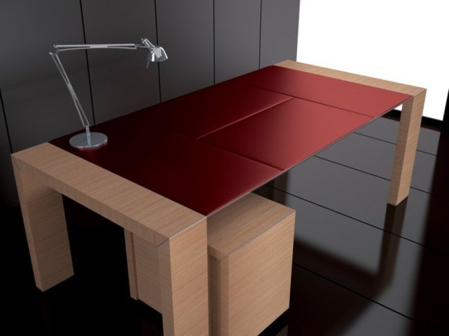 minimalistický interiér kancelárie della rovere Zariadenie della rovere Design Taliansko