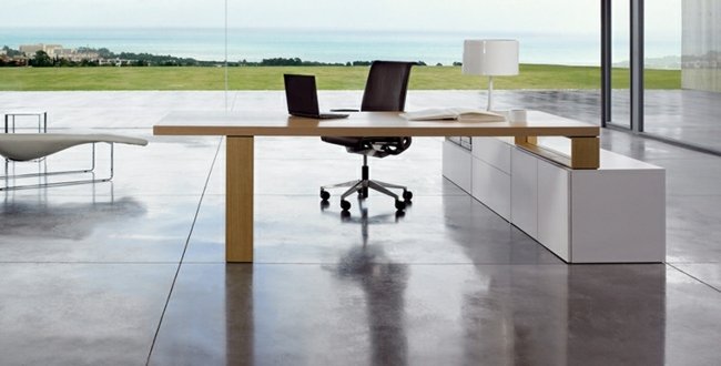 štýlový dizajnový nábytok Steelcase Nábytok kancelársky stôl Steelcase France