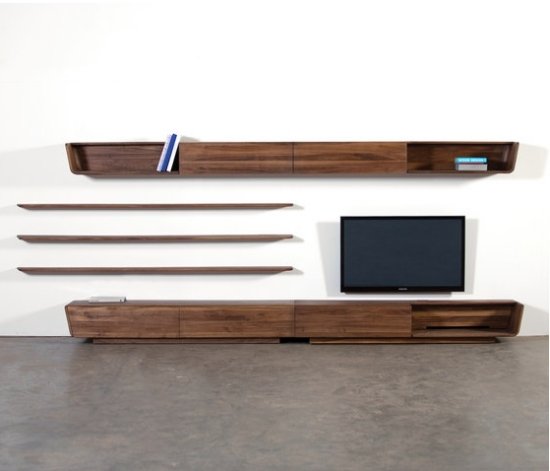 artisan latus designer policové systémy v modernom štýle