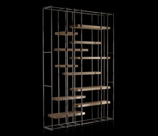 cageb drevené dosky dizajnové policové systémy v modernom štýle