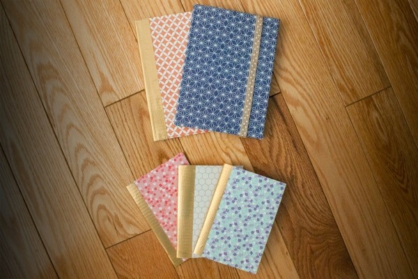 zošity-pre-dievčatá-projekty-späť-do-školy-zdobené-obaly na knihy