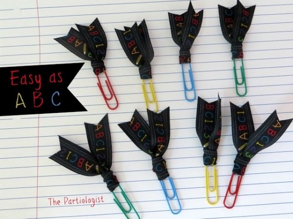 slučky so záložkami-sponky-kutilský projekt-späť do školy