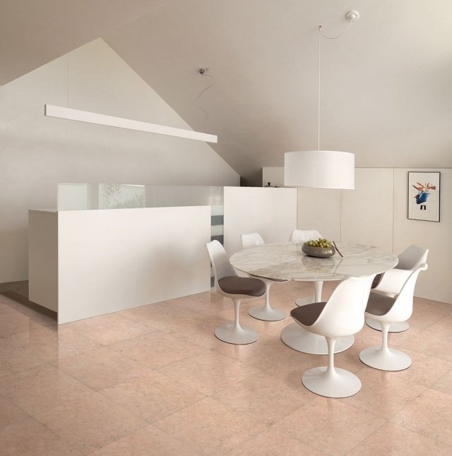 jemná kamenina-dlažba-kuchynská-podlaha-mramorový vzhľad