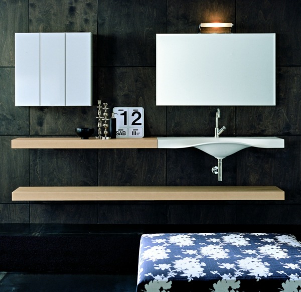 Systémové zrkadlo Oasis dark wall