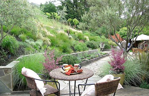 moderné nápady dizajnové vybavenie dom nádvorie výzdoba krajina trendové nápady dizajn zariaďovanie domáceho dvora dekorácia príroda