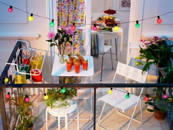 nápady na záhradný nábytok z dekorácie ikea