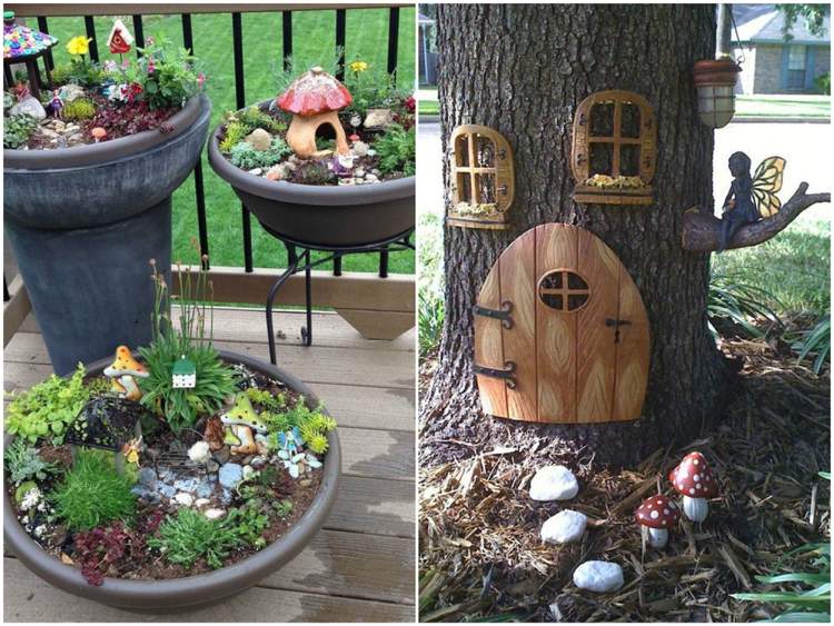 vyrobte si nápady na záhradu a vyzdobte si víly sami