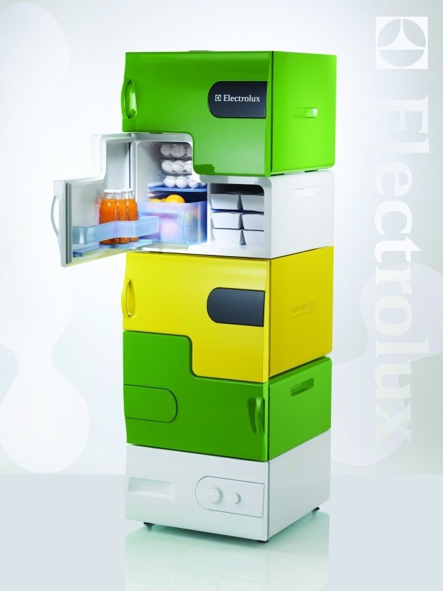 Koncept chladničky Stefen Buchberger flatshare