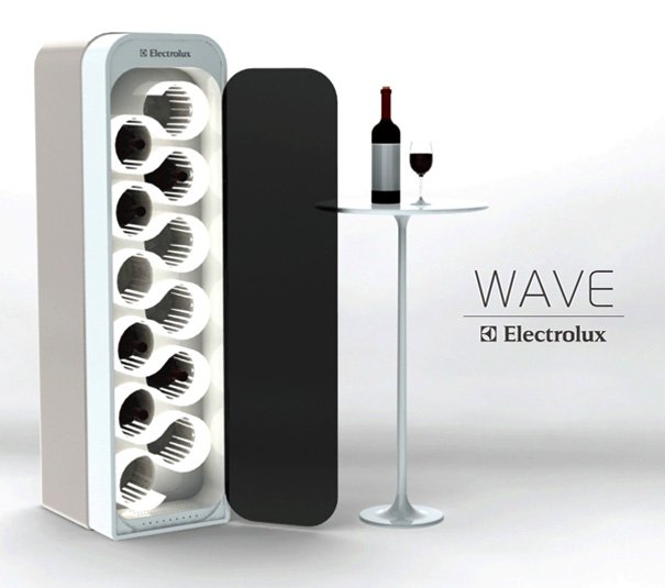 chladnička na víno, electrolux wave ultra sonic
