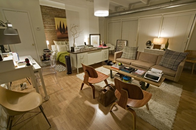 zariadiť nápady malých bytov priestor všetko rozdeľovač spální malý byt zariaďovací priestor všetko lôžko izba rozdeľovač