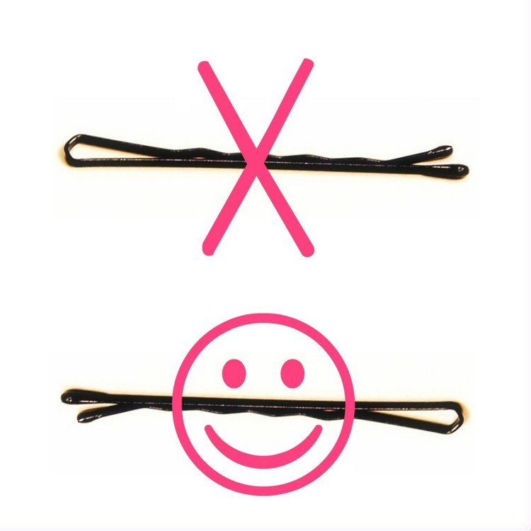 Správne upevnite kolíky Bobbyho Zaistite-účes-bobby-špendlíky-správne-