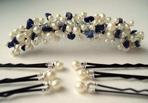 Nápady na účes s korálkovým bobby pinom Nápady-účes-s-bobby špendlíky-sponka do vlasov