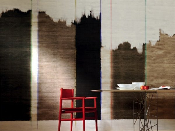 Nápady na dizajn moderných tapiet pre jedáleň nápady moderného dizajnu tapiet hnedá béžová