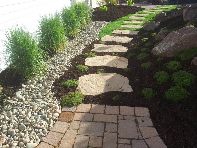 záhradný dizajn-kamene-nášľapné-dosky-prírodný kameň-zemný kryt