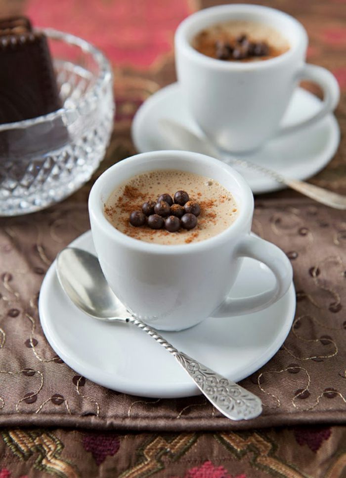 Bavorský typ kávy alebo kávový krém Bayerischer-Kaffee-Bavorský krém