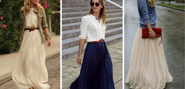 Moderné maxi sukne s blúzkou, sakom a košeľou maxi-rock-mode-2014-outfits-fraeun