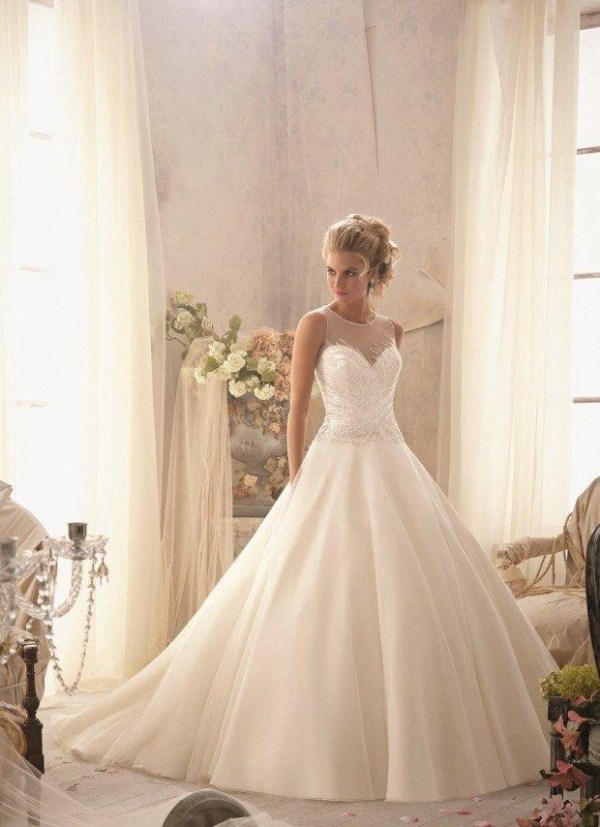 organza šifónová sukňa plesové šaty nevesta