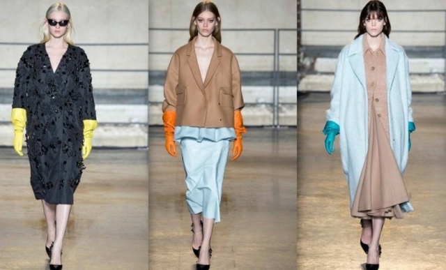 farebné rukavice módne dámske doplnky 2015 Módne dámske doplnky 2015 Rochas