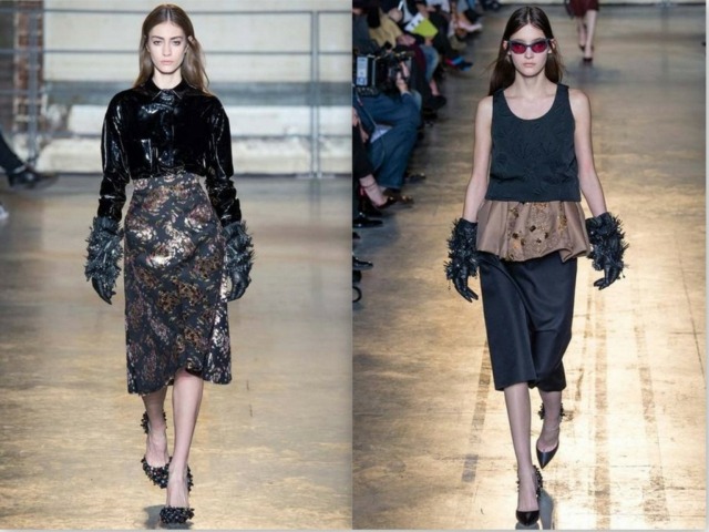 Rukavice strapce 2015 módne trendy Rochas