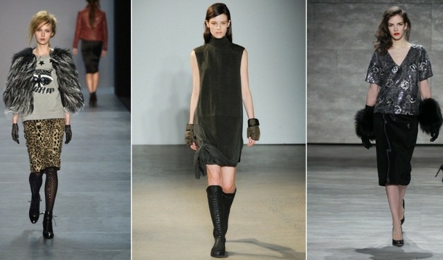 Dámske rukavice z umelej kožušiny Rukavice nápady dizajnéra z umelej kožušiny