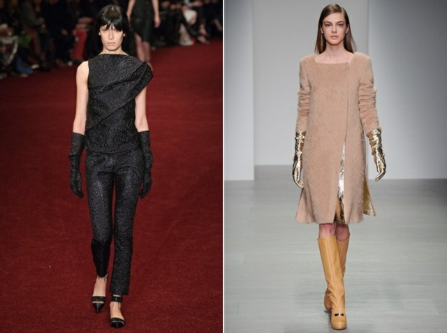 Rukavice pre ženy držia akcenty krokodíla Dámy držia akcenty na krokodílej razbe