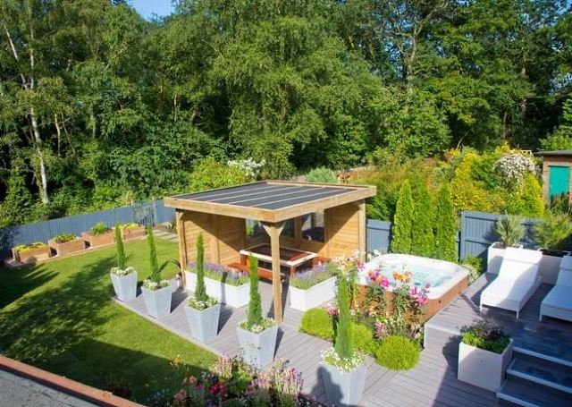 veľa priestoru uľahčuje navrhovanie krásnych exteriérov