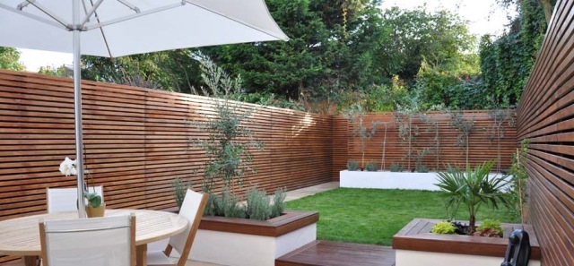 nápady pre záhradný rodinný dizajn bambusu v Londýne