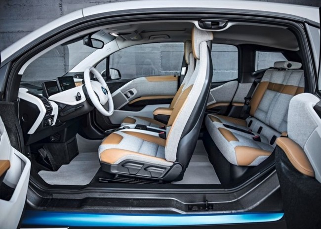 2014 Interiérový kompaktný test BMW i3 šetrný k životnému prostrediu