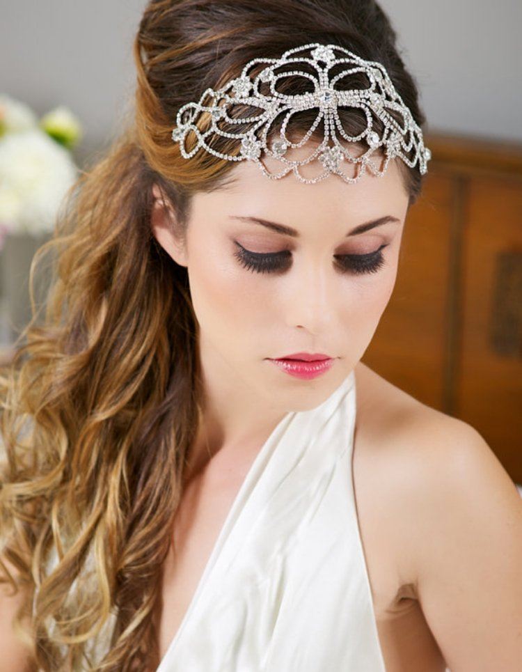 20. roky-účesy-urob si sám tému-večierok-dlhé vlasy-vlasové doplnky-čelo-objem